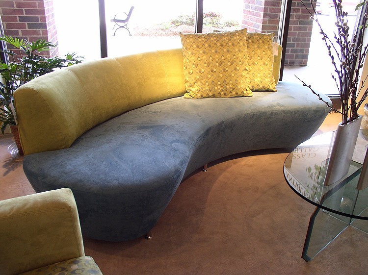 Fabric Multi Colored Sofa