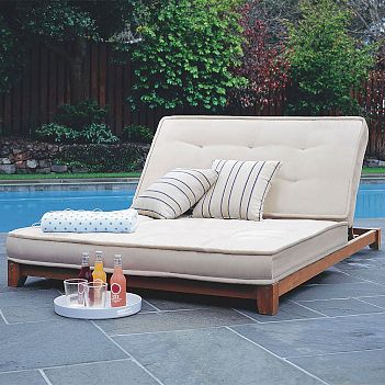 Cushioned Pool Chair