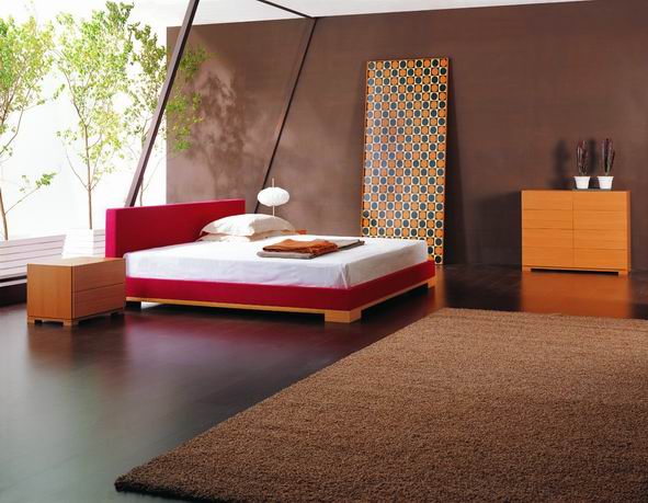 Modern bed