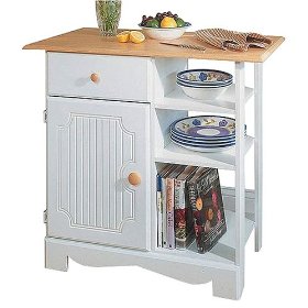 Kitchen Island with Natural Top