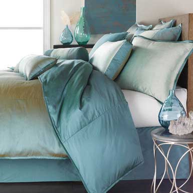 Turquoise Bedding