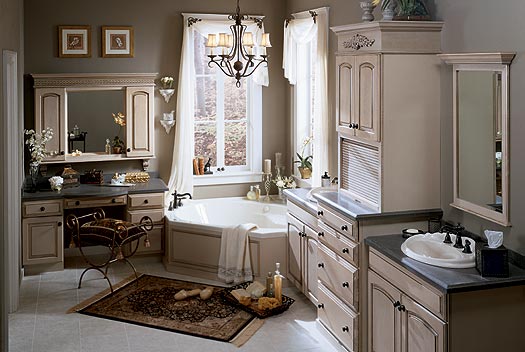 White Bathroom Vanity