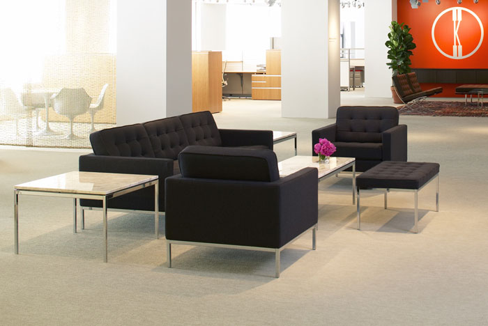 Modern Black Living Room