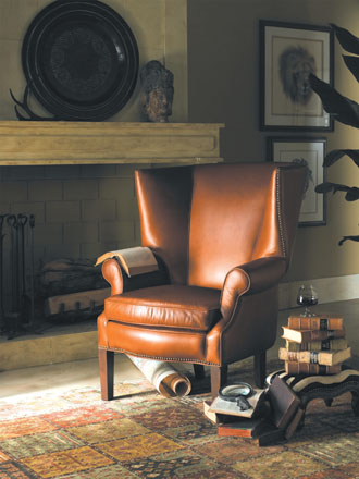 Leather Sofa Chair