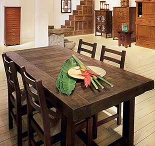 Wooden Dining Room Table