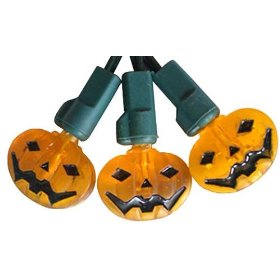 Halloween Pumpkin Light Set