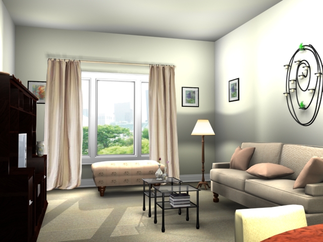 Living room decorating