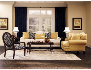 Living Rooms Bahama Blue