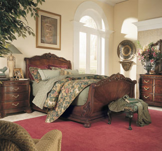 Sleigh Bedroom