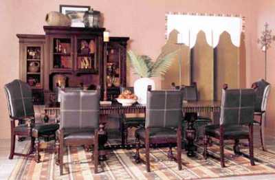 Tropical Style Dining Room
