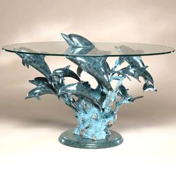 Dolphin School Cocktail Table