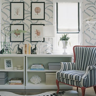 Eclectic Home Office