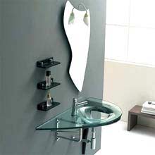 Glass Vanity