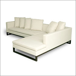 Modern Sectional Sofa and Ottoman
