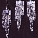 Blue LED Icicle Lights