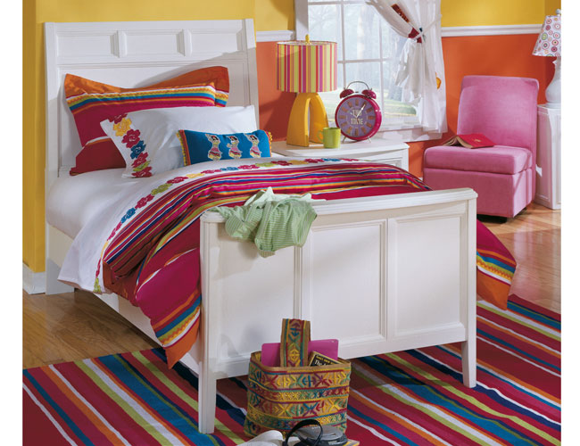 White Panel Children\'s Bed Better Home Improvement www