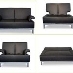 Classic Black- Leather Sofa
