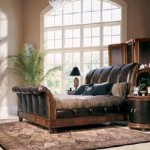 Glamorous Leather Bed