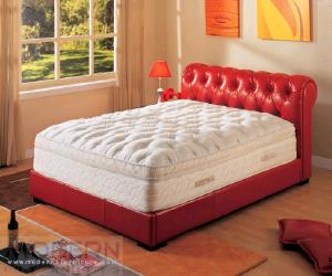 Modern Leather Platform Bed