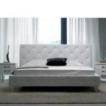 Monte Carlo Leatherette Modern Bed Monte Carlo Leatherette Modern Bed
