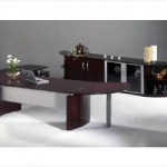 Napoli Desk with Low Cabinet