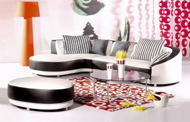 DBL Sectional Sofa  and  Ottoman