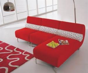 Microfiber Sectional   Set