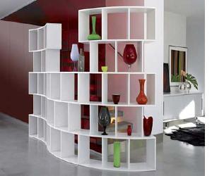 Modular Dividing Bookcase