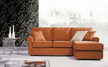 Orange Sectional Sofa