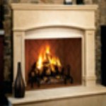 Wood Burning Fireplace