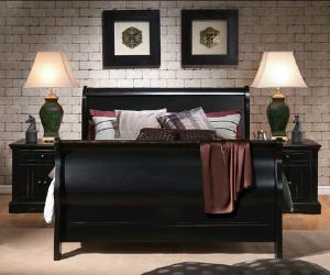 Rothmore Sleigh Platform Bed