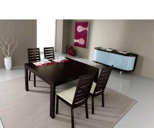 Modern Calligaris Italian Wood Dining Table 