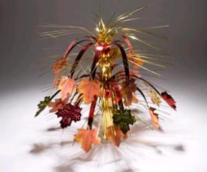 Autumn Leaves Cascade Centerpiece