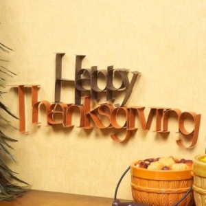 Happy Thanksgiving Word Art
