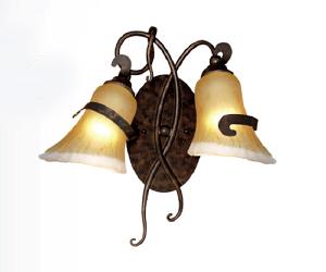 Imperial Lily Dual Wall Sconce