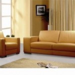 Italian Leather Orange Living Room Set Italian Leather Orange Living Room Set