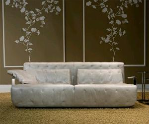 Modern Leather Sofa from Borzalino