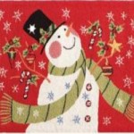 Snowman Area Rug