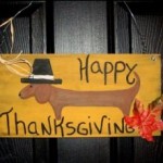 Thanksgiving Door Decoration Dachshund Thanksgiving Door Decoration Dachshund