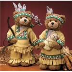 Thanksgiving Indian Bears Thanksgiving Indian Bears
