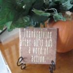 Thanksgiving Tile Decor Thanksgiving Tile Decor