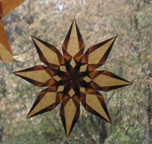 Thanksgiving Window Stars