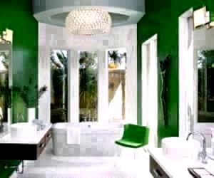 Green Modern Bath