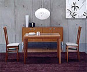Pechino Square Wooden Dining Table