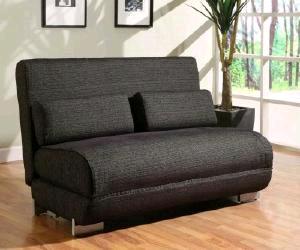 Charcoal Fabric Sofa Bed