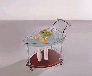 Coffee Table and Cart on Rollers