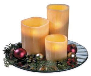 LED Pillar Candle With Timer