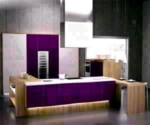 Purple Kitchen