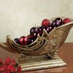 Santas Sleigh Table Centerpiece