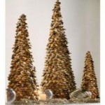 Shimmer Pinecone Trees